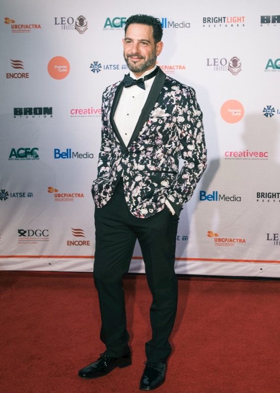 Patrick Sabongui at the 2022 LEO Awards
