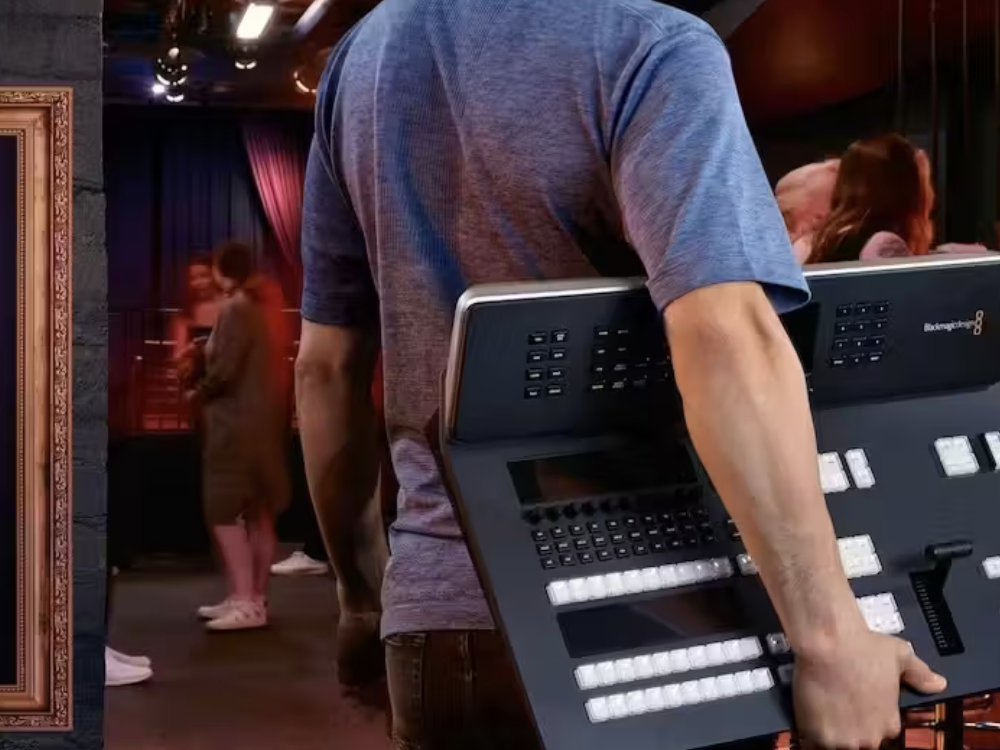 Behind the scenes with a Blackmagic ATEM production switcher